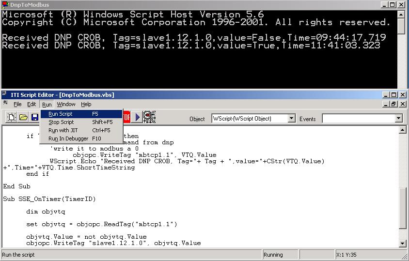 OPC Scripting Client IDE (EZ-OPC Control)